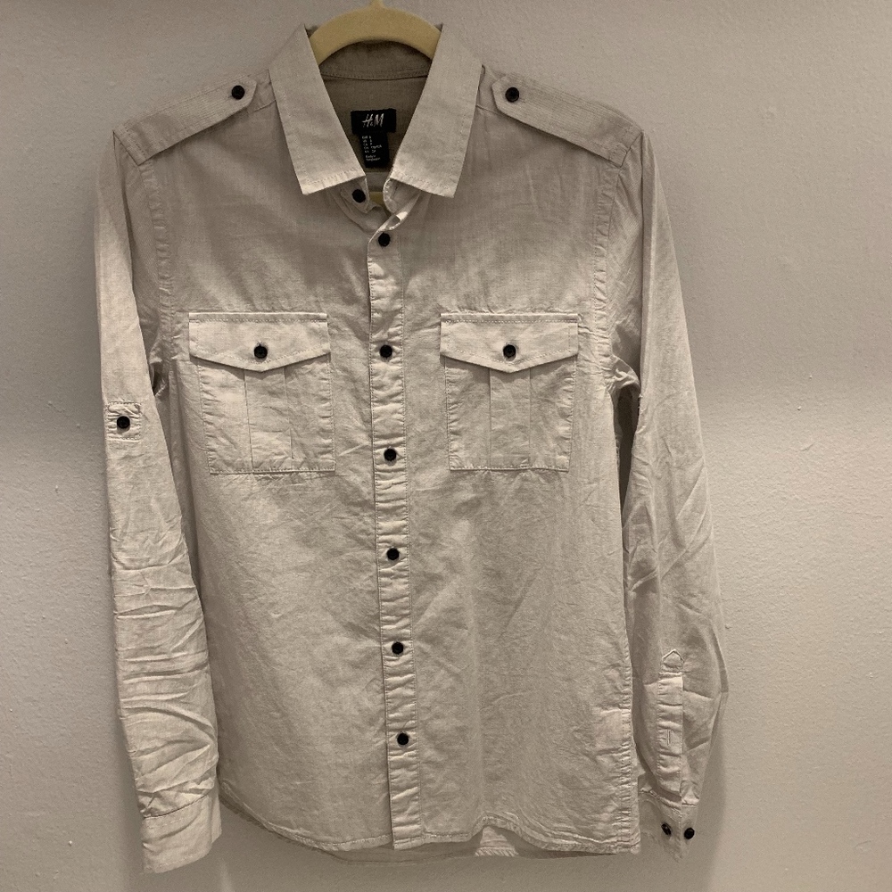 Mens H&M Long Sleeve Shirt - Size S (NWOT)